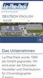Mobile Screenshot of la-pha-pack.com